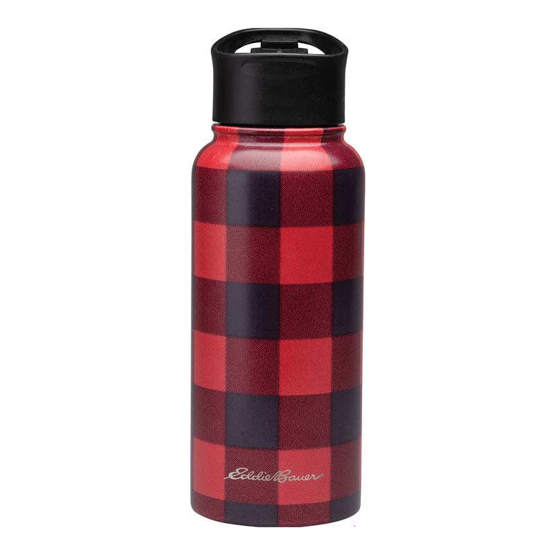 Eddie Bauer Red Peak-F 32 oz. Vacuum Insulated Steel Water Bottle