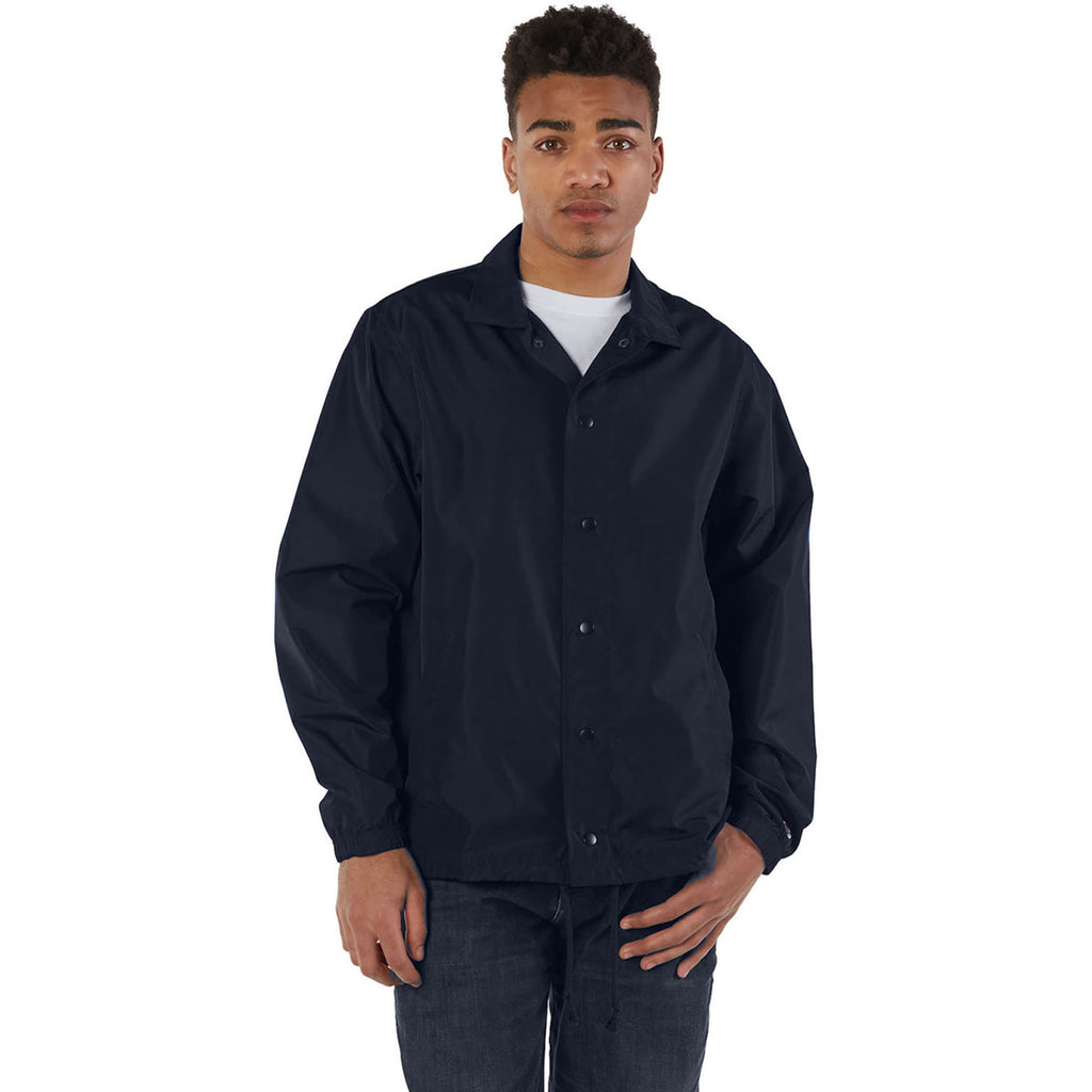 Champion Men's Navy Coach's Jacket