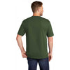 CornerStone Men's Dark Green Workwear Short Sleeve Pocket Tee