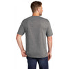 CornerStone Men's Heathered Charcoal Workwear Short Sleeve Pocket Tee