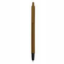 BIC Metallic Brown Clic Stic Stylus Pen