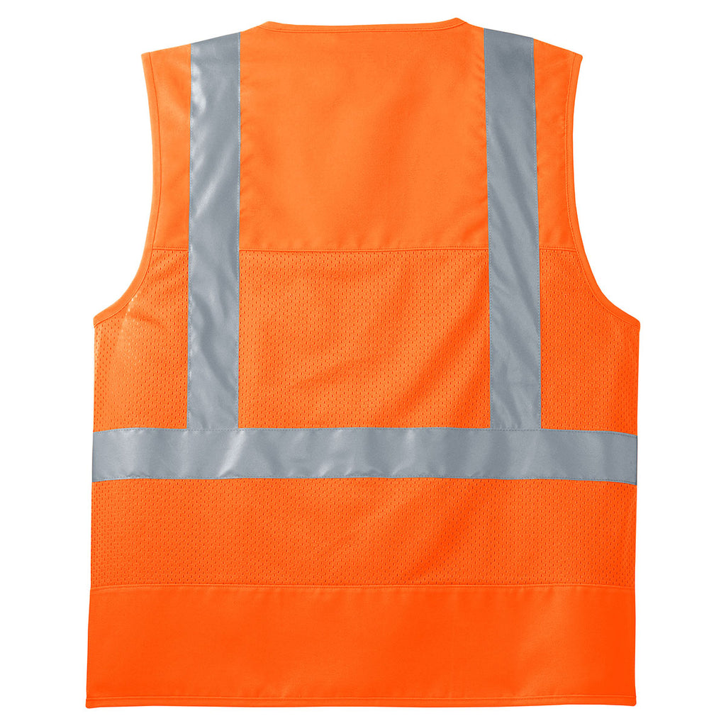 CornerStone Safety Orange ANSI 107 Class 2 Mesh Back Safety Vest