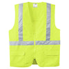 CornerStone Safety Yellow ANSI 107 Class 2 Mesh Back Safety Vest