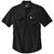 Carhartt Men's Black Force Solid Short Sleeve Shirt