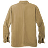 Carhartt Men's Dark Khaki Rugged Flex Fleece-Lined Shirt Jac