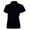 BAW Women's Navy Solid Cool Tek Polo