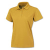 BAW Women's Vegas Gold Solid Cool Tek Polo