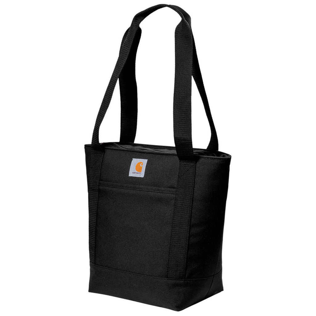 Carhartt Black Tote 18-Can Cooler