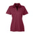 Devon & Jones Women's Burgundy CrownLux Performance Polo