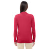 Devon & Jones Women's Red Perfect Fit Shawl Collar Cardigan