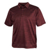 BAW Men's Maroon Vintage Polo