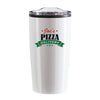 Innovations White Color Splash 20 oz Stainless Steel Economy Tumbler