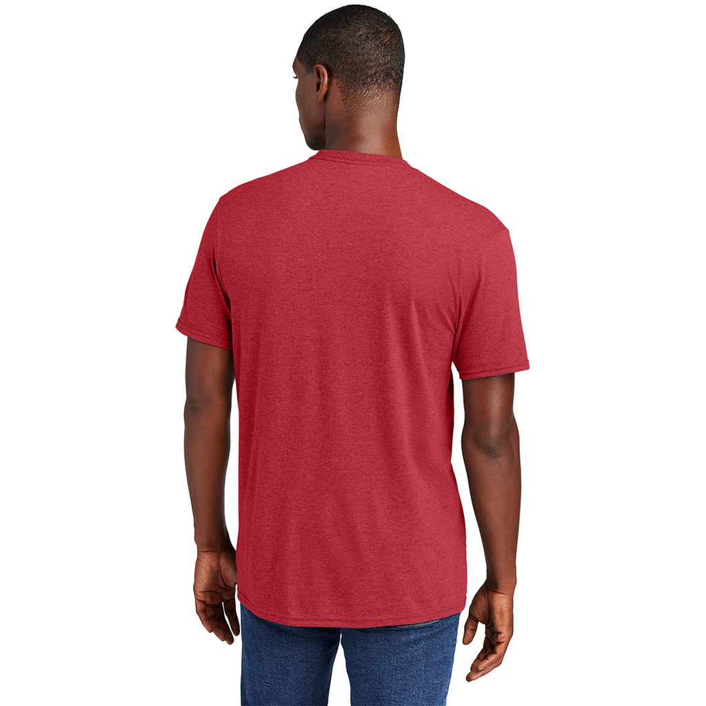 District Men's Heathered Red Very Important Tee