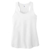 District Women's White V.I.T. Gathered Back Tank