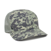 Zusa Digitized Camo Print/Military Green Open Road Trucker Cap