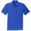 Eddie Bauer Men's Brilliant Blue Cotton Pique Polo