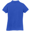 Eddie Bauer Women's Brilliant Blue Cotton Pique Polo