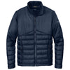 Eddie Bauer Men's River Blue Navy Quilted Jacket