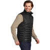 Eddie Bauer Men's Deep Black Quilted Vest