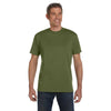 Econscious Men's Olive Organic Cotton Classic Short-Sleeve T-Shirt