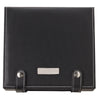 Logomark Black Leather Cased Vallate Poker Set