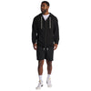 Feat Men's Black TreeCell Plush Zip Hoodie