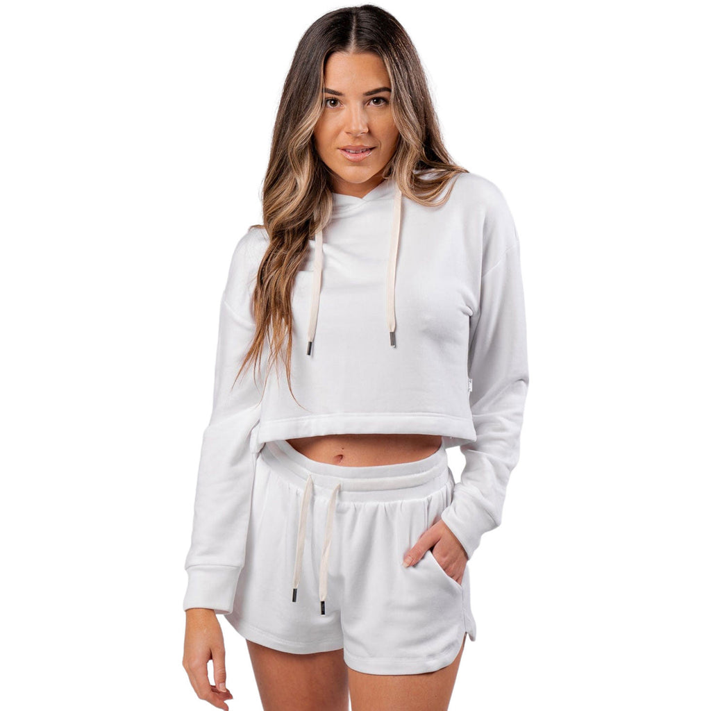 Feat Women's White TreeCell Plush Short
