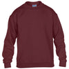 Gildan Youth Maroon Heavy Blend 8 oz. 50/50 Fleece Crew