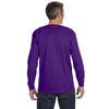 Gildan Men's Purple 5.3 oz. Long Sleeve T-Shirt