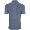 Greg Norman Men's Navy Protek Micro Stripe Polo