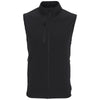 Greg Norman Men's Black Windbreaker Full-Zip Vest