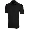 Greg Norman Men's Black Freedom Polo