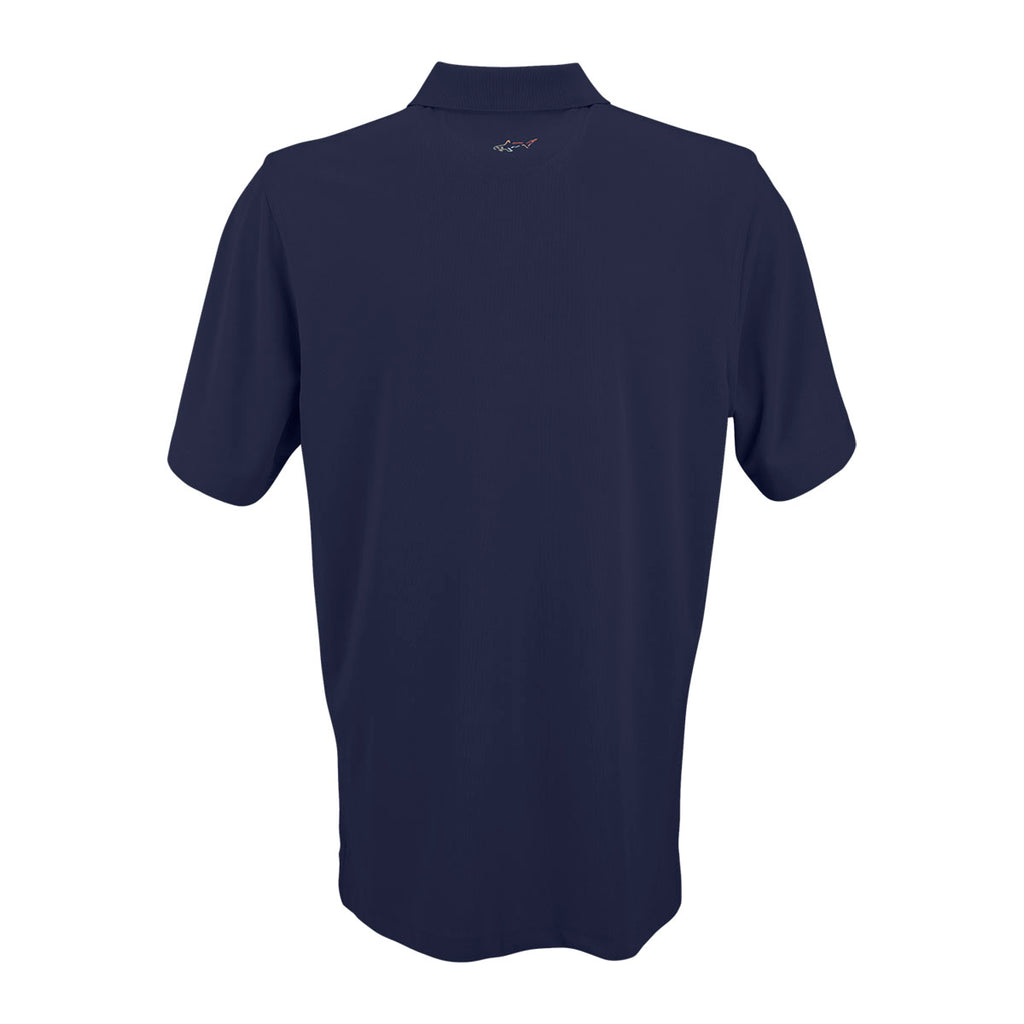 Greg Norman Men's Navy Play Dry Performance Mesh Polo