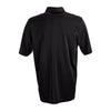 Greg Norman Men's Black Play Dry ML75 Tonal Stripe Polo