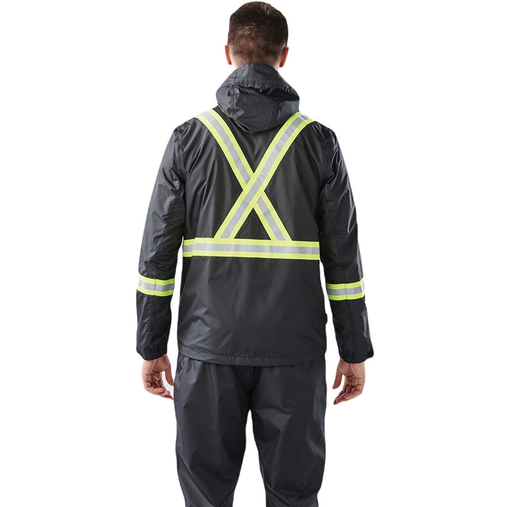 Stormtech Men's Black Olympia Reflective Shell