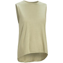 Expert Women's Aloe Slit Back Hi-Lo Muscle Tank Top