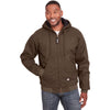 Berne Men's Bark Highland Washed Cotton Duck Hooded Jacket