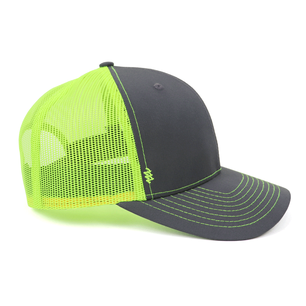 48-Hour Zusa High Vis/Charcoal Open Road Trucker Cap