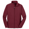 Port Authority Men's Maroon Core Soft Shell Jacket