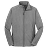 Port Authority Men's Pearl Grey Heather Core Soft Shell Jacket