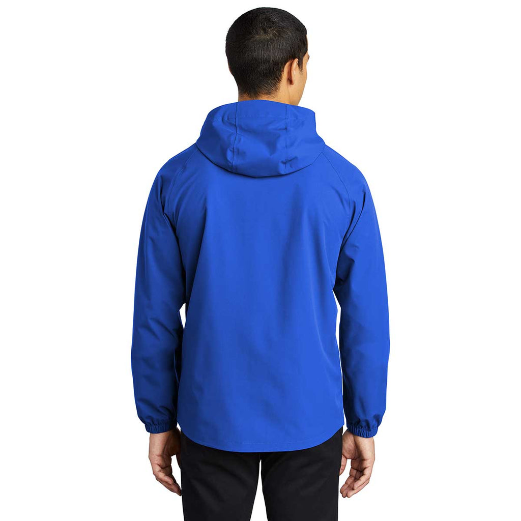 Port Authority Men's True Royal Essential Rain Jacket