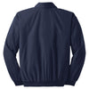 Port Authority Men's Bright Navy/Solid Pewter Lining Casual Microfiber Jacket
