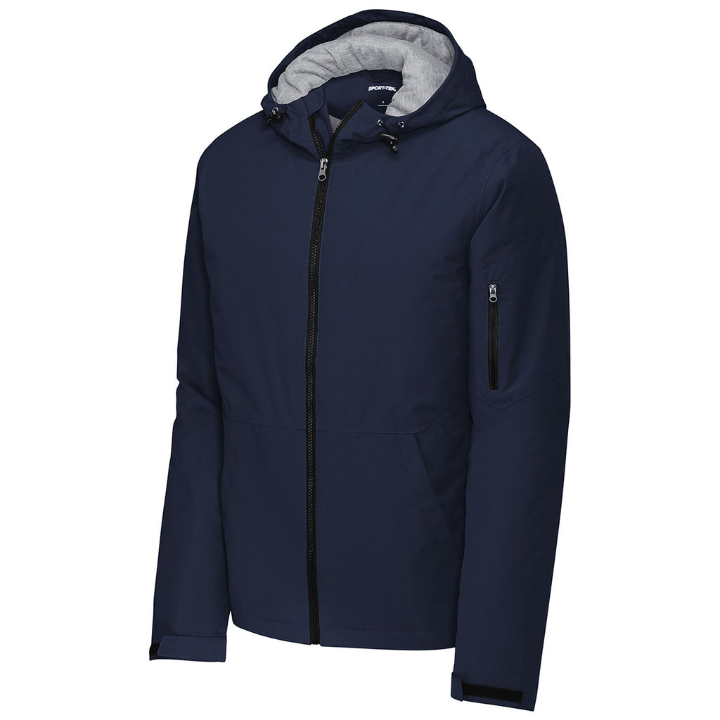 Sport-Tek Men's True Navy Waterproof Insulated Jacket