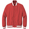 Sport-Tek Men's Deep Red Insulated Varsity Jacket