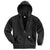 Carhartt Men's Black Midweight Hooded Zip Front Sweatshirt