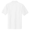 Port Authority Men's White Silk Touch Polo
