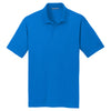 Port Authority Men's Skydiver Blue Rapid Dry Mesh Polo