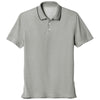 Port Authority Men's Black Poly Oxford Pique Polo