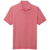 Port Authority Men's Rich Red/White Gingham Polo