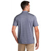 Port Authority Men's True Navy/White Gingham Polo